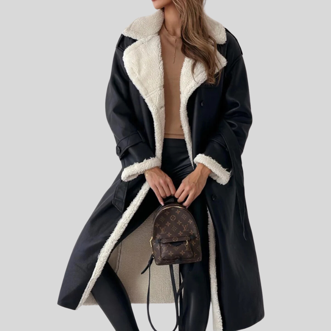 Lotte | Luxe Sherpa gevoerde jas