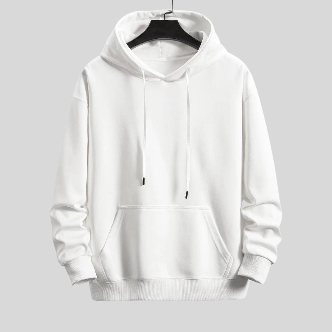 Tom | Basic relax-fit hoodie voor heren