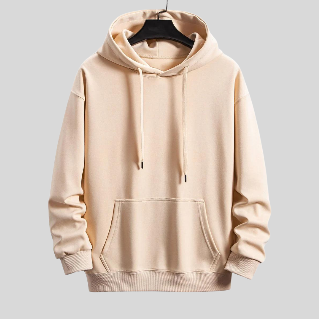 Tom | Basic relax-fit hoodie voor heren