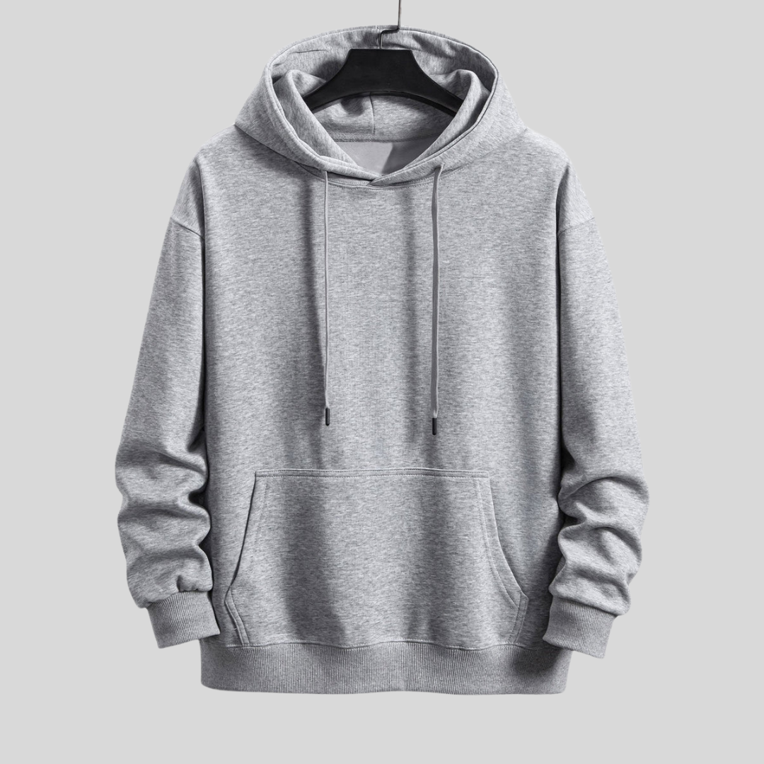 Tom | Basic relax-fit hoodie voor heren