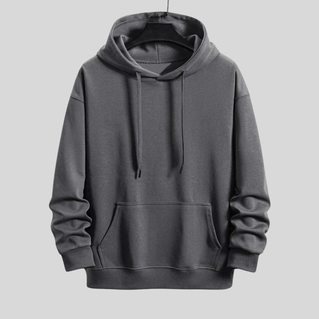 Tom | Basic relax-fit hoodie voor heren