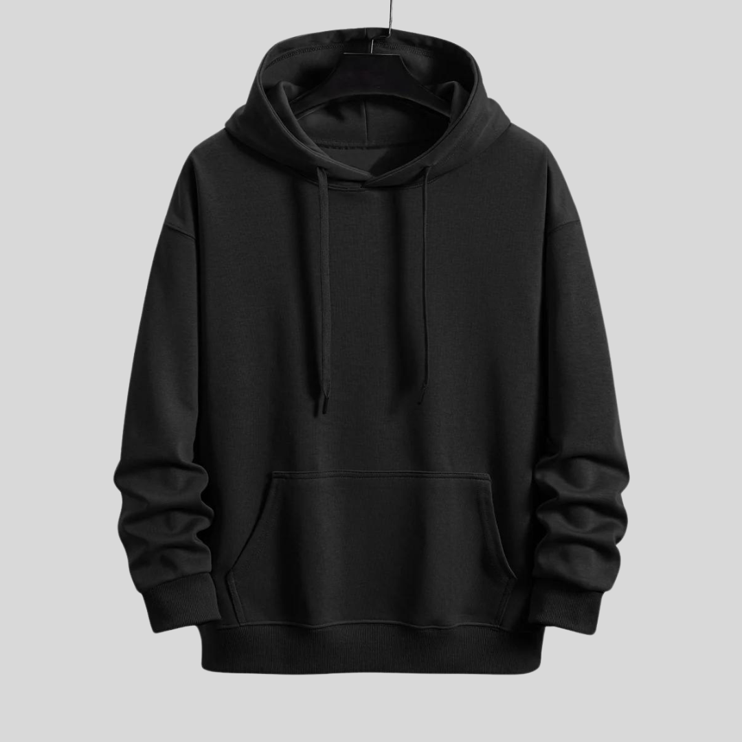 Tom | Basic relax-fit hoodie voor heren