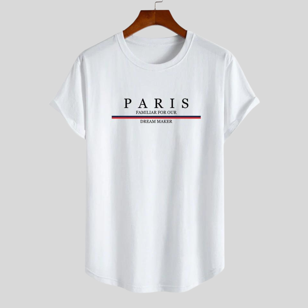 Sophie | Gestreept Paris T-shirt