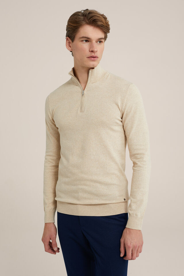 Noa | Luxe kasjmier half-zip trui