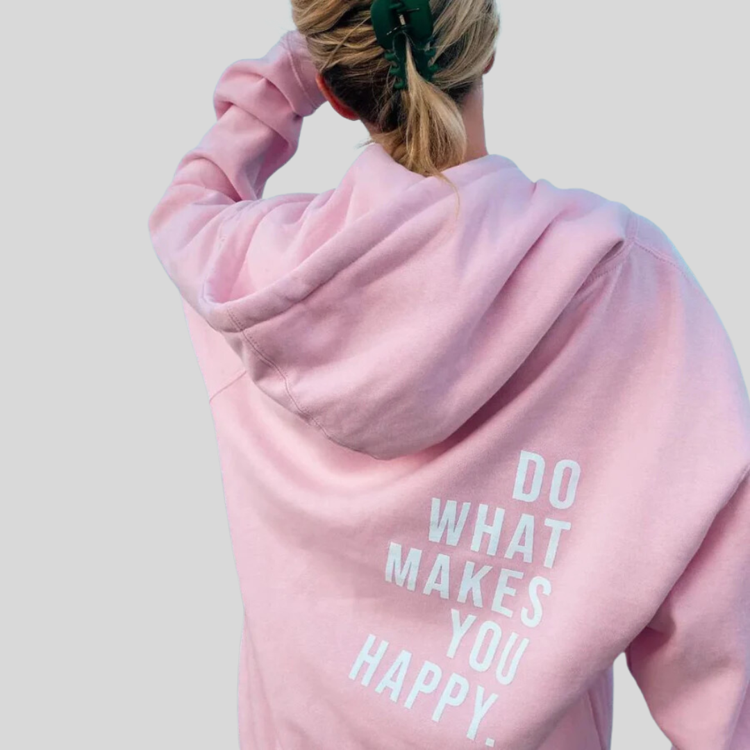 Sophie | Oversized hoodie met inspirerende tekst