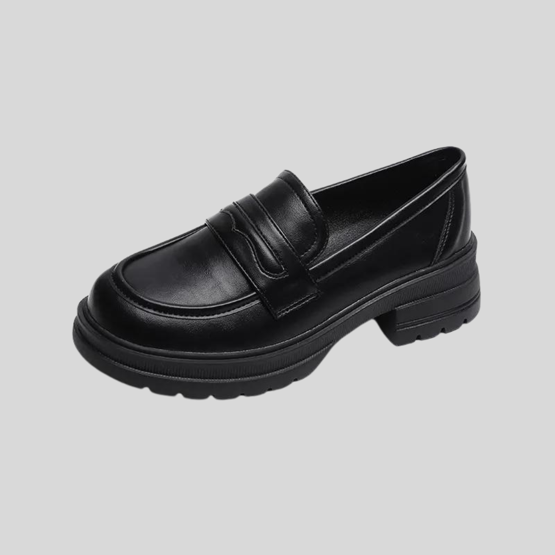 Noa | Leren damesloafers