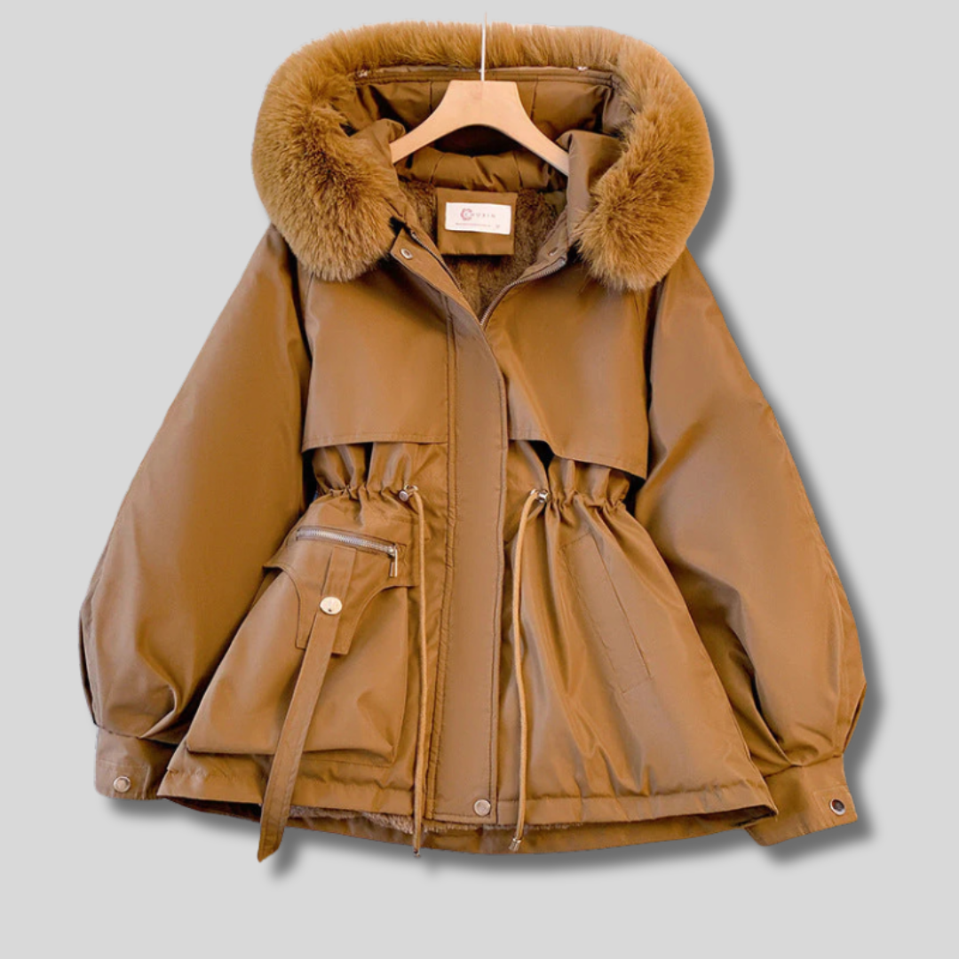 Lotte | Luxe winterparka met bontkraag voor dames