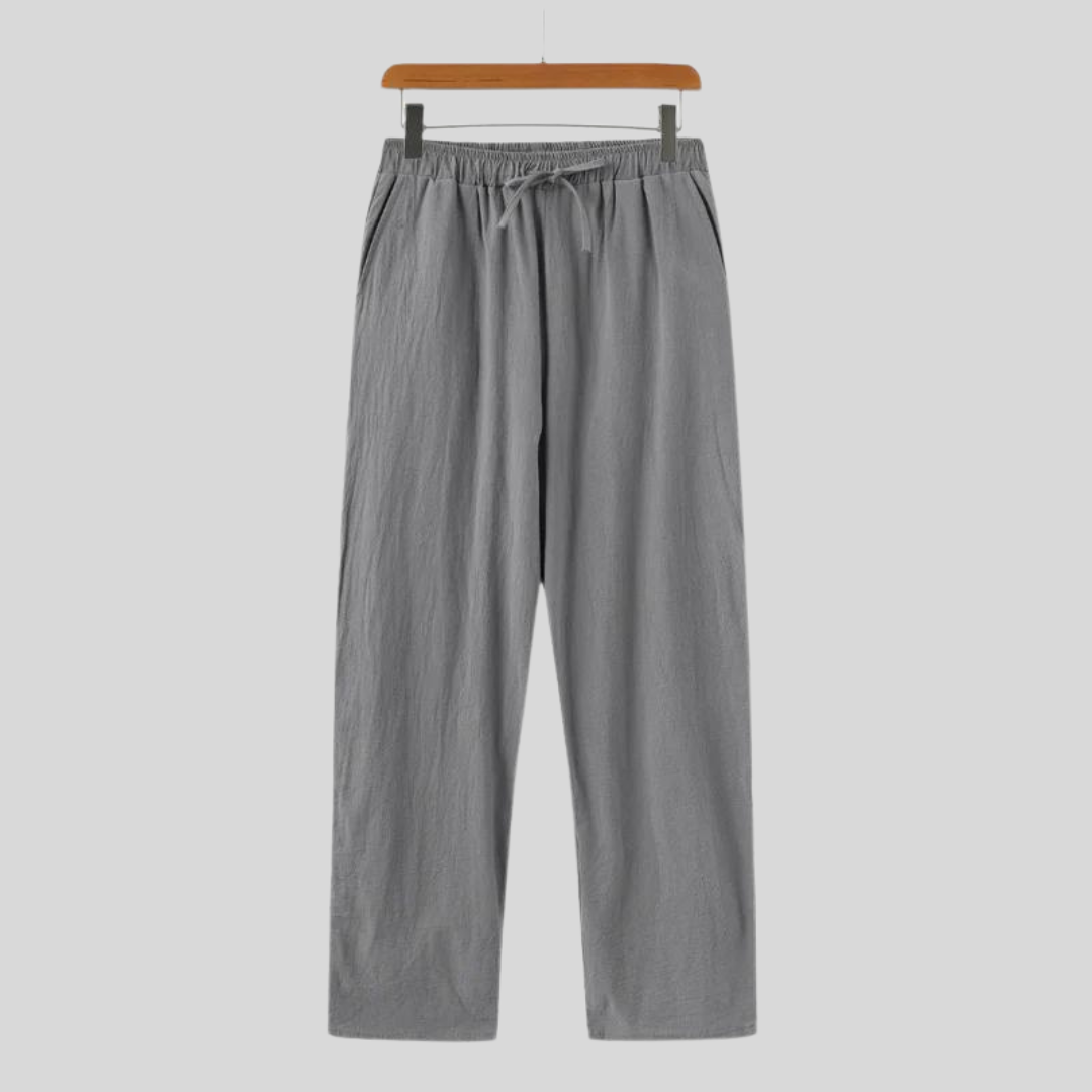 Piet | Lichtgewicht heren linnen pantalon