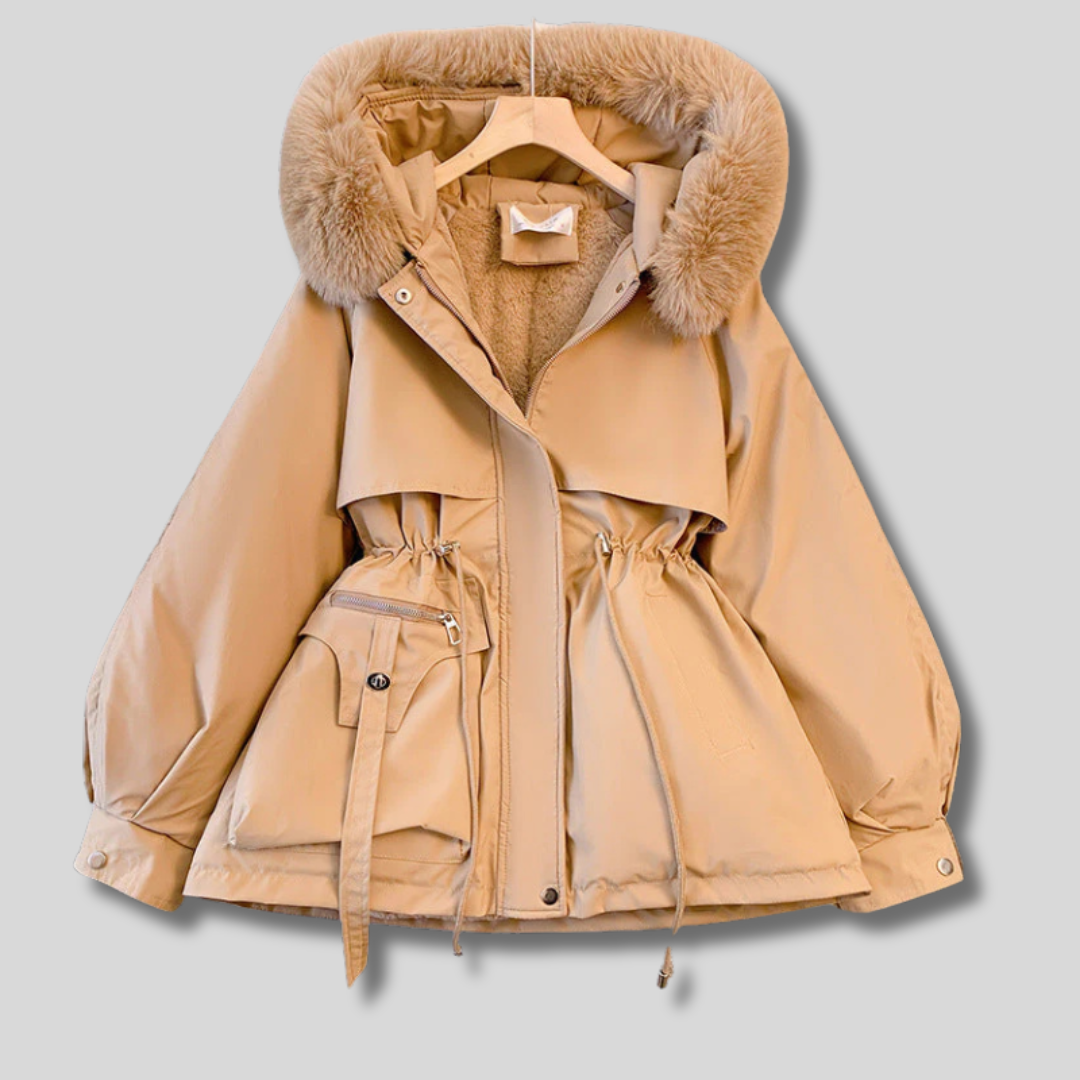 Lotte | Luxe winterparka met bontkraag voor dames